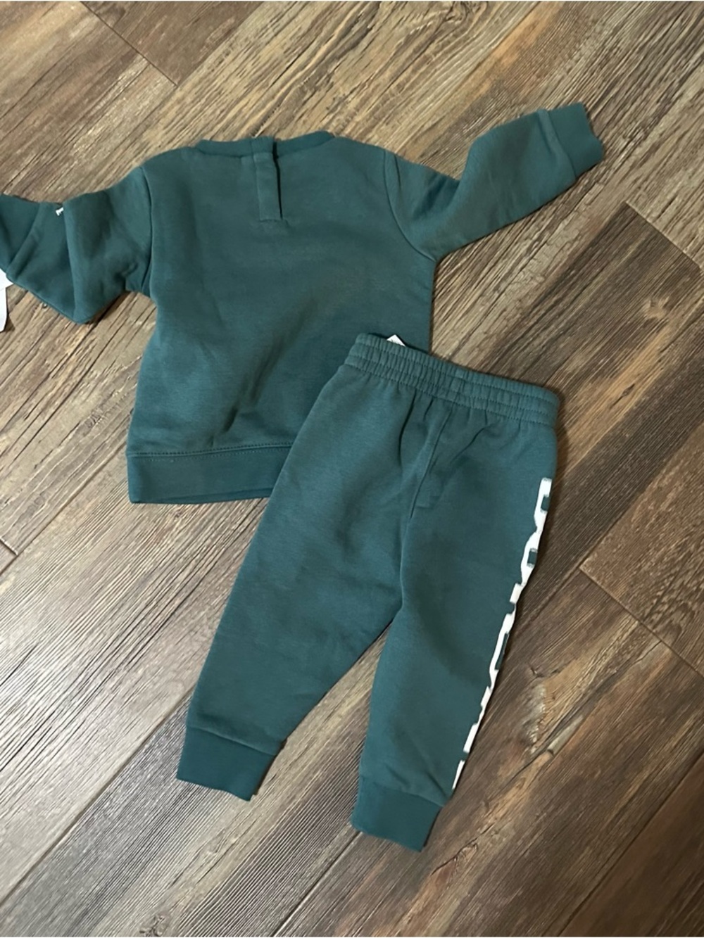 Jordan jumpman green sweatshirt and jogger pants set baby boy 12 mo NEW - Picture 7 of 9